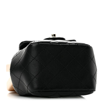 Chanel Lambskin Quilted Hollywood Clutch Black 4 of 11