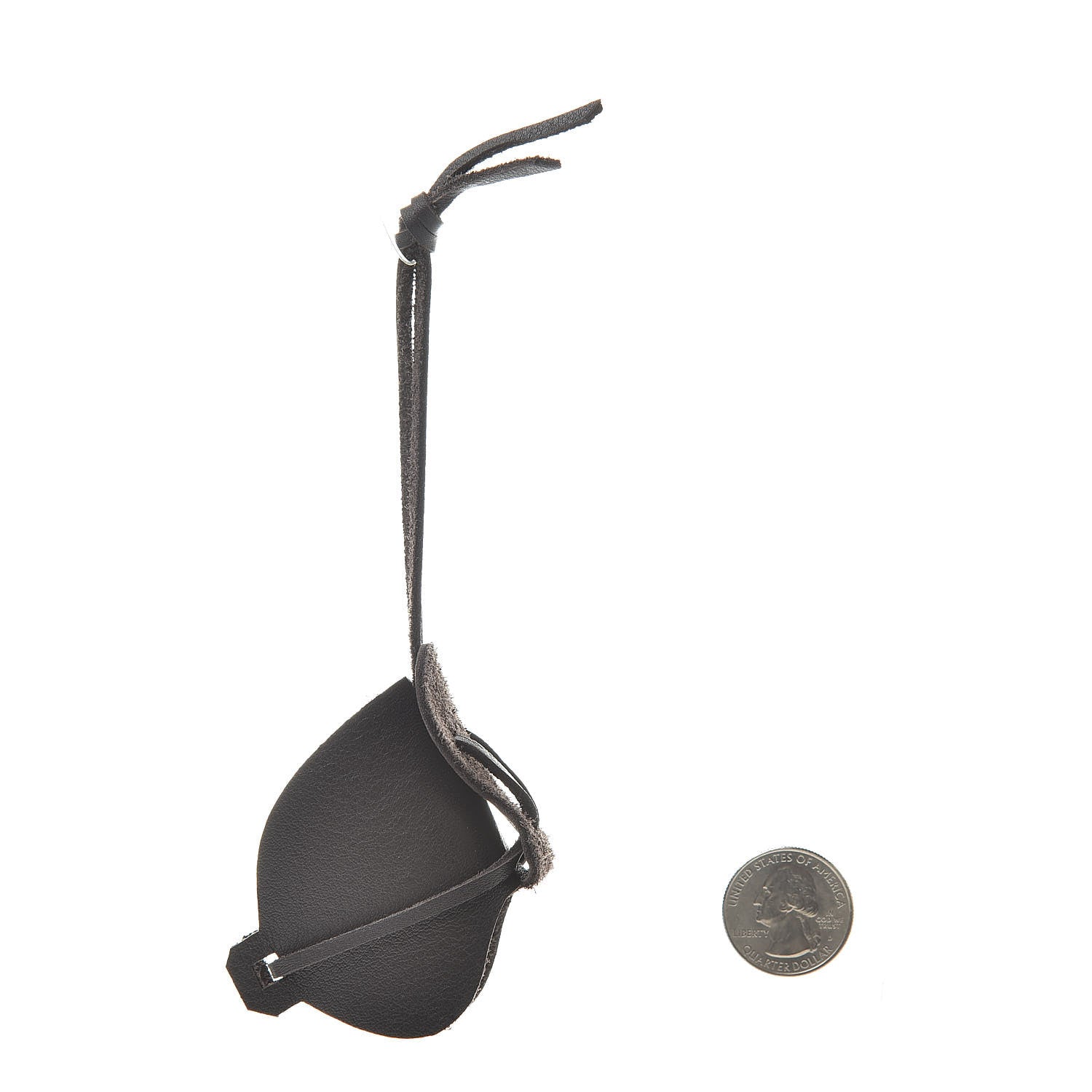 Hermes Swift La Selle Charm Chocolate 2 of 3