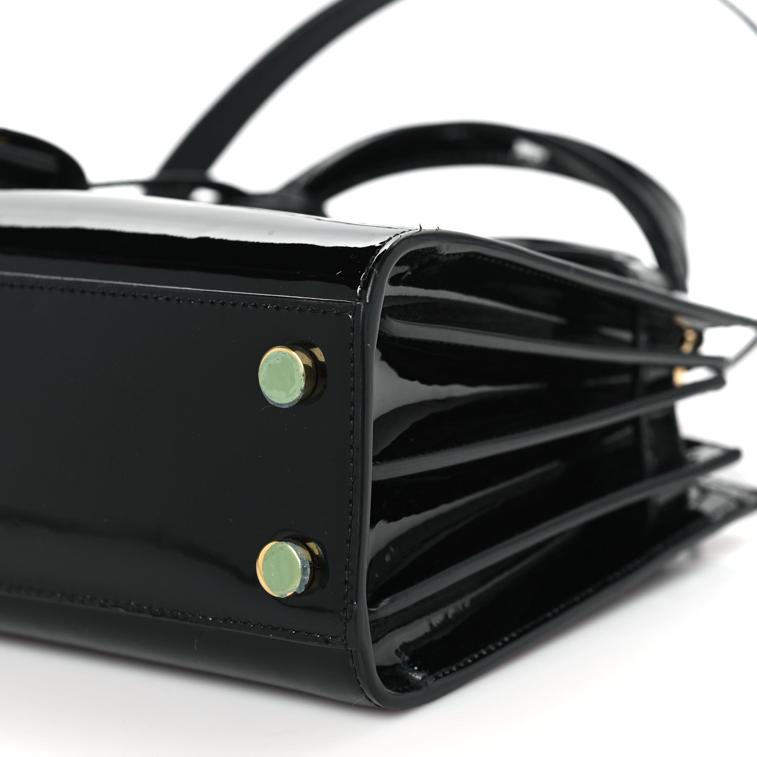 Saint Laurent Patent Calfskin Nano Sac de Jour Black 8 of 8