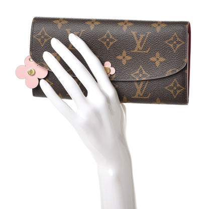 Louis Vuitton Monogram Bloom Flower Emilie Wallet 2 of 7