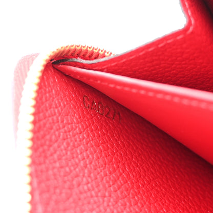 Louis Vuitton Empreinte Zippy Wallet Scarlet 7 of 9
