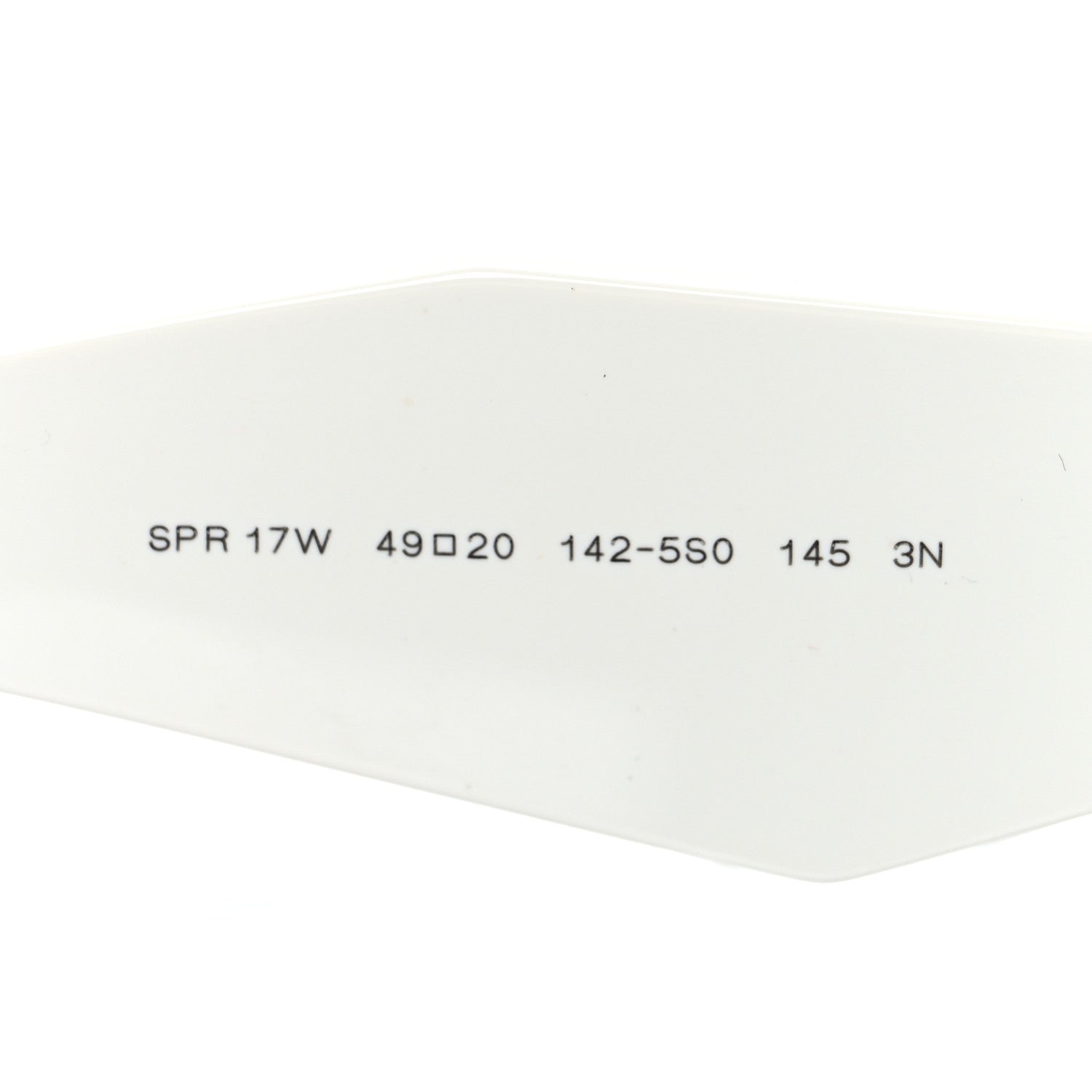 Prada Acetate Symbole Sunglasses SPR 17W White 6 of 6