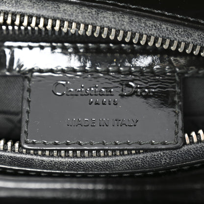 Christian Dior Patent Cannage Medium Lady Dior Black 6 of 10