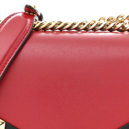 Fendi Vitello Liberty Monster Eyes Small Kan I Shoulder Bag Fragola 9 of 14