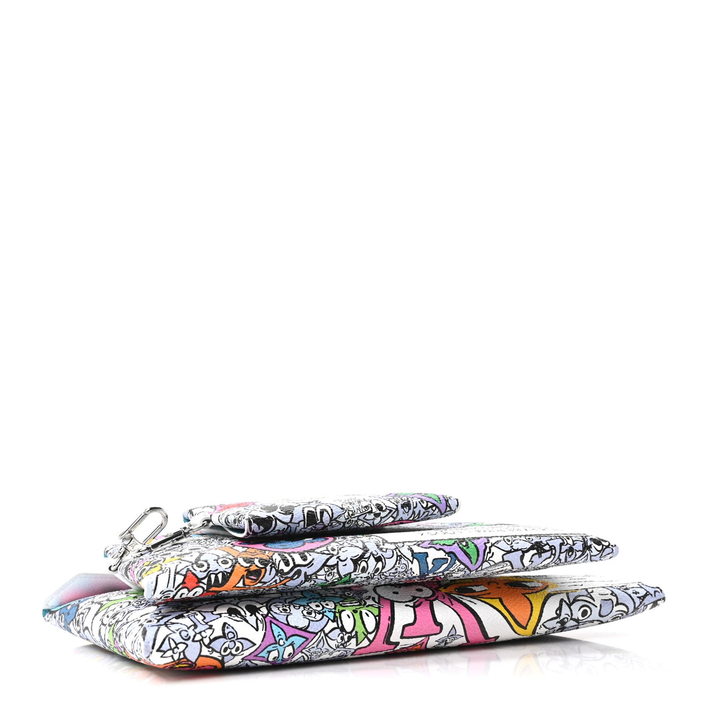 Monogram Comics Trio Envelope Pouch Multicolor
