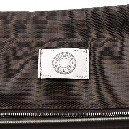 Hermes Felt Sac De Pansage Groom Bag Acier 6 of 8
