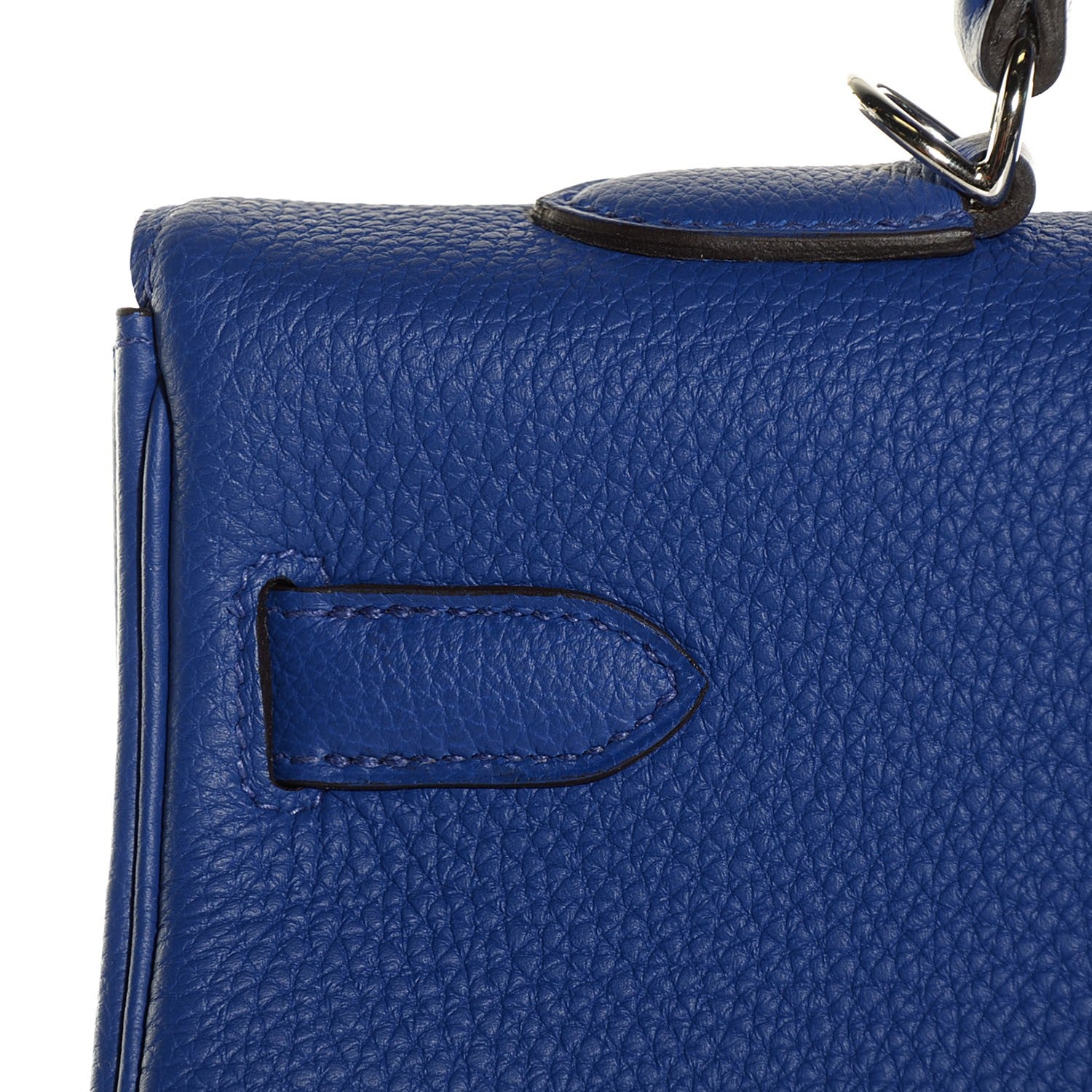 Hermes Togo Kelly Retourne 35 Bleu Electrique 18 of 28