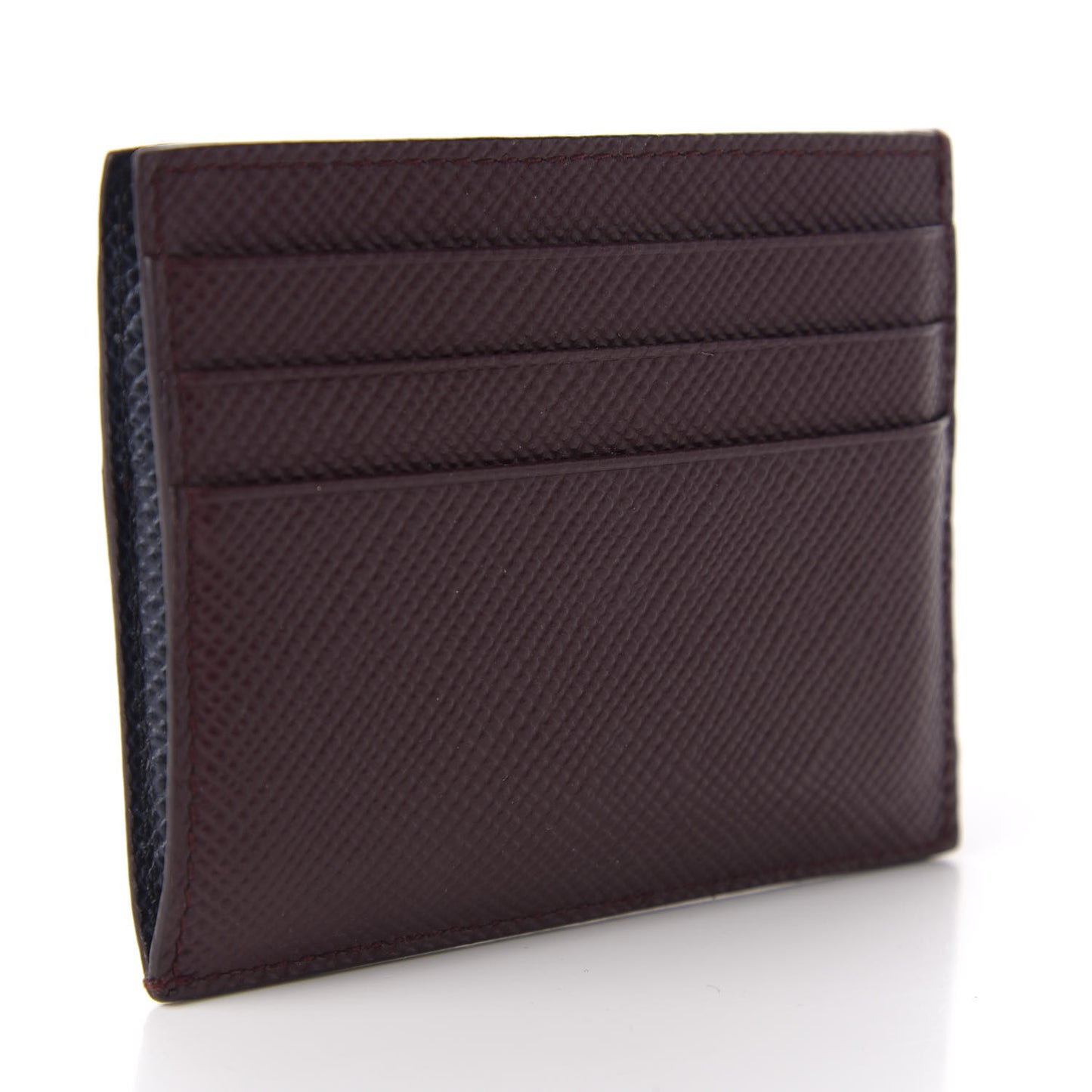 Saffiano Card Case Granato