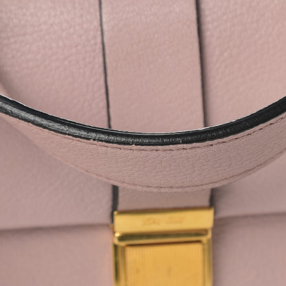 Miu Miu Goatskin Madras Top Handle Bag Mughetto 14 of 20