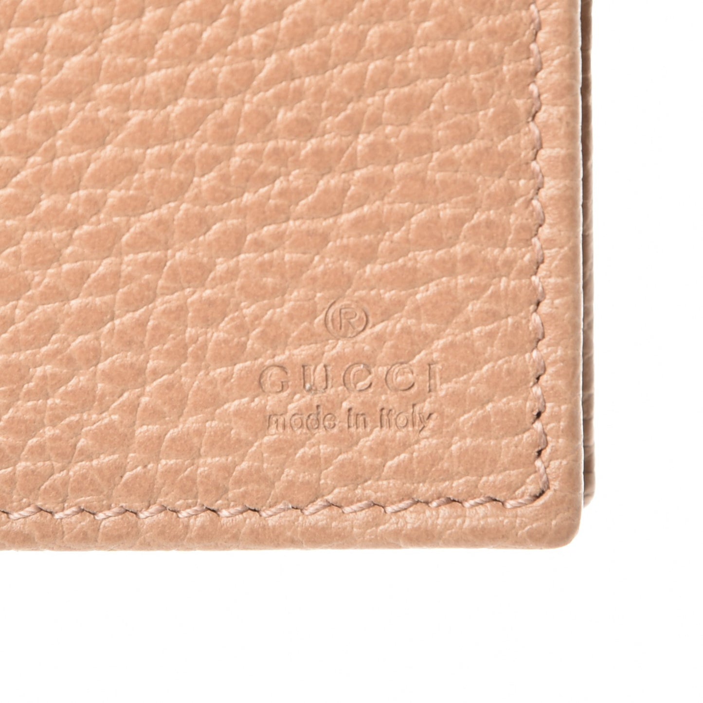 Dollar Calfskin Mini Swing Wallet Bag Camelia Mineral Blue