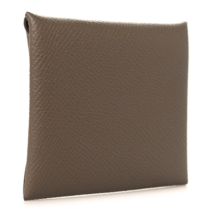 Hermes Epsom Bastia Coin Purse Etoupe 3 of 8