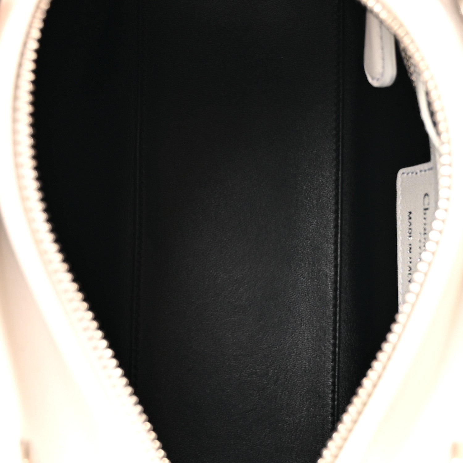 Christian Dior Smooth Calfskin Patch Embellished Medium Lady Dior White 5 of 12