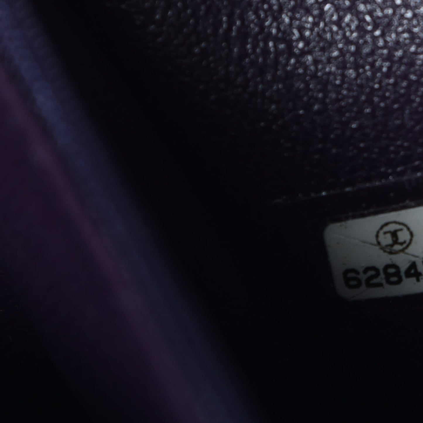 Caviar Quilted Camera Case Purple