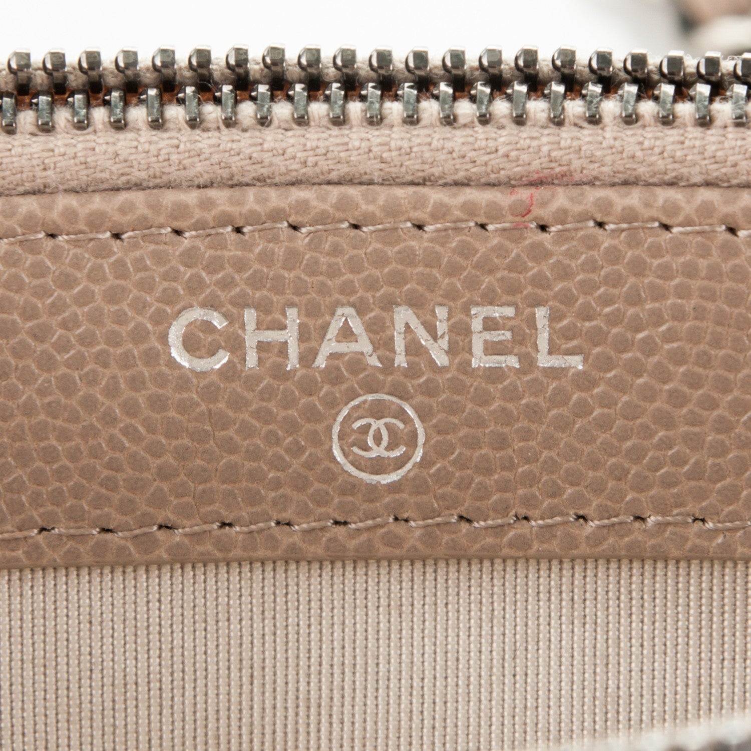 Chanel Caviar Quilted Small Clutch With Chain Dark Beige 7 of 8