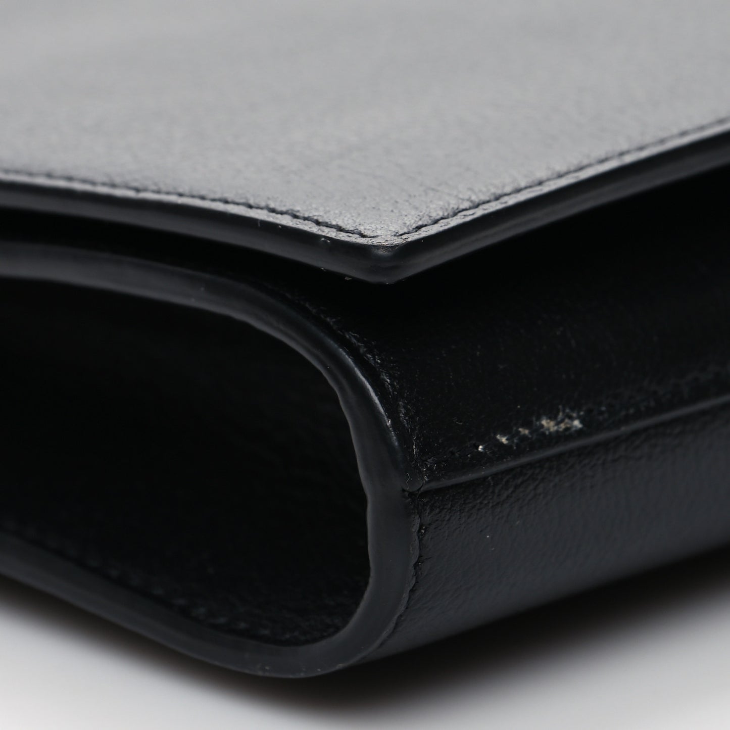 Calfskin Monogram Large Belle De Jour Clutch Black