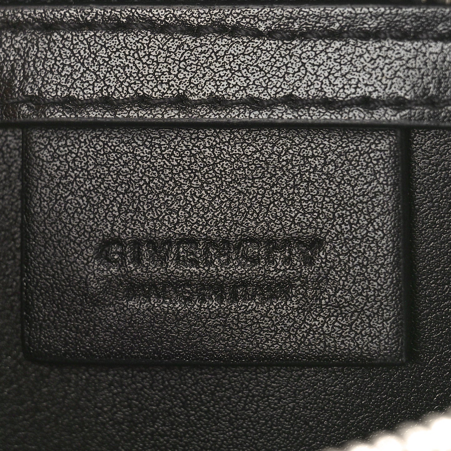 Smooth Calfskin Pouch Black