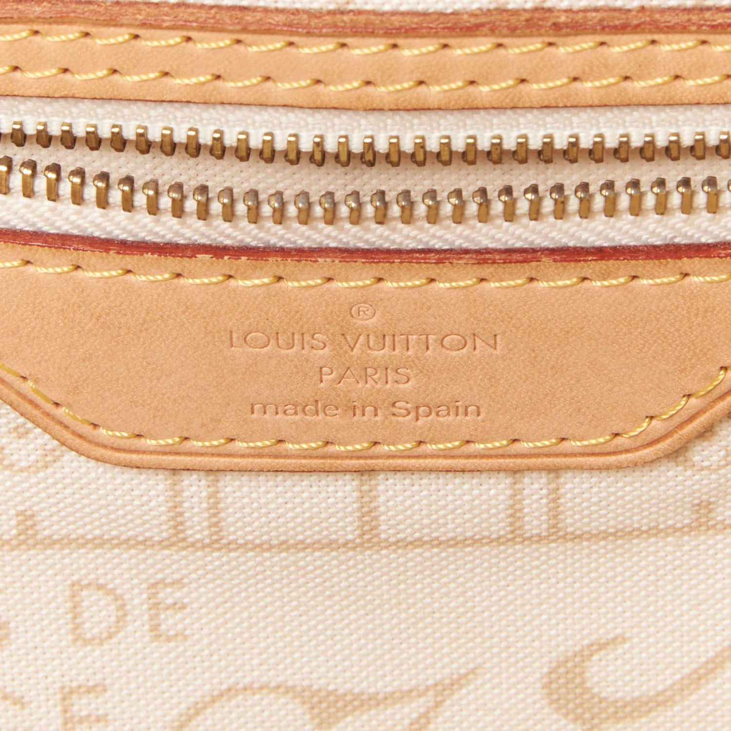 Louis Vuitton Damier Azur Neverfull MM 8 of 10