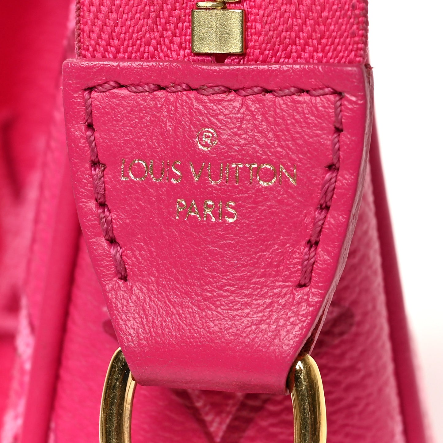 Monogram Fall For You Maxi Multi Pochette Accessories Fuchsia