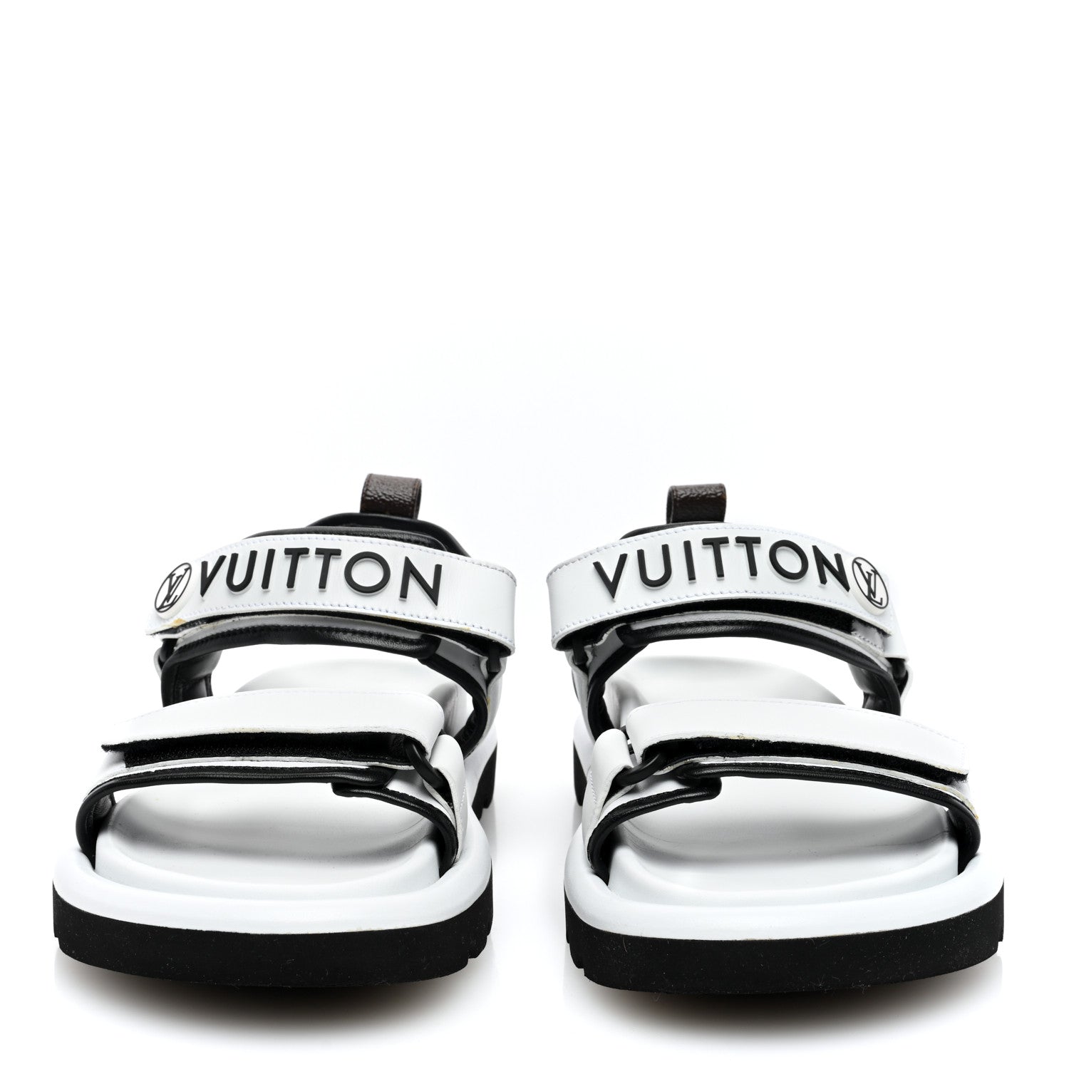 Louis Vuitton Calfskin Pool Pillow Flat Comfort Sandals 39 White 3 of 7