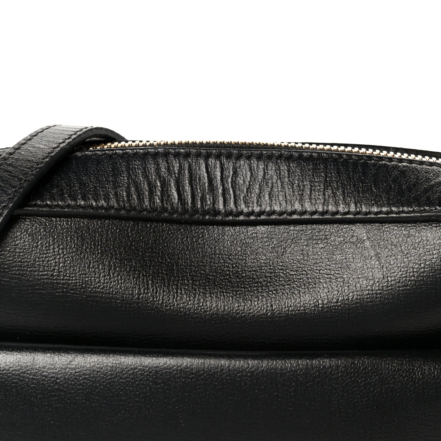 Gucci Textured Calfskin Small Horsebit 1955 Shoulder Bag Black 11 of 11
