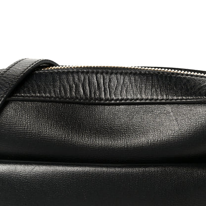 Gucci Textured Calfskin Small Horsebit 1955 Shoulder Bag Black 11 of 11