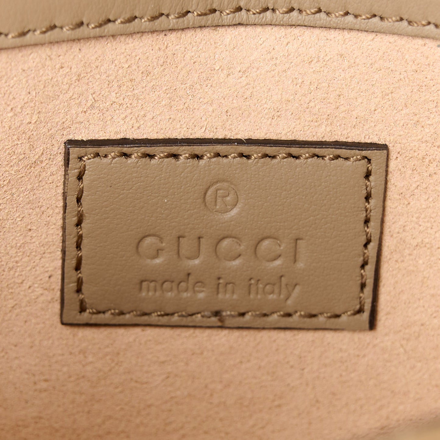 GG Supreme Monogram Super Mini Dionysus Shoulder Bag Taupe