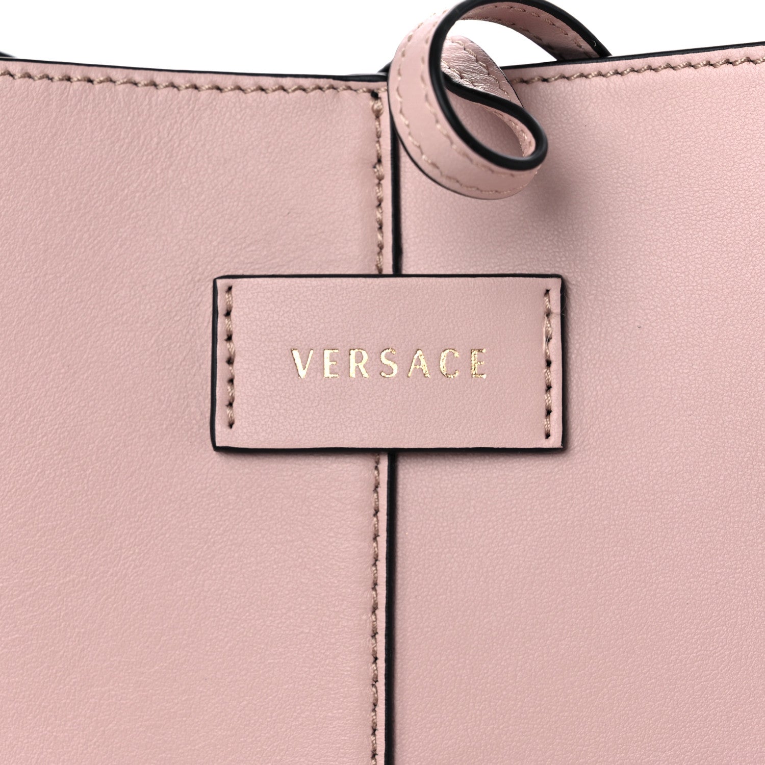 Versace Calfskin Palazzo Tote Light Pink 14 of 14