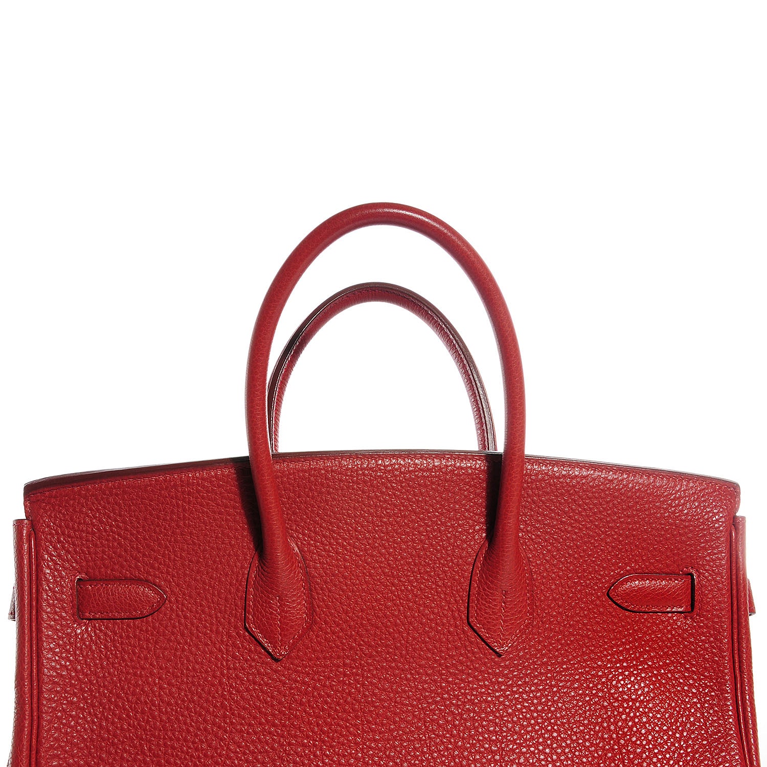 Hermes Togo Birkin 35 Rouge H and Ebene 8 of 24