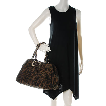 Fendi Zucca Mia Tote Tobacco 2 of 7