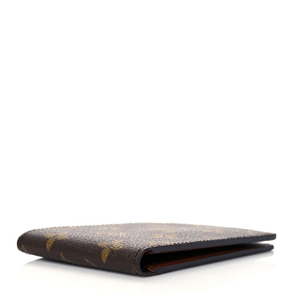 Louis Vuitton Monogram Mens Porte-Billets 3 Card Billfold Wallet 4 of 10