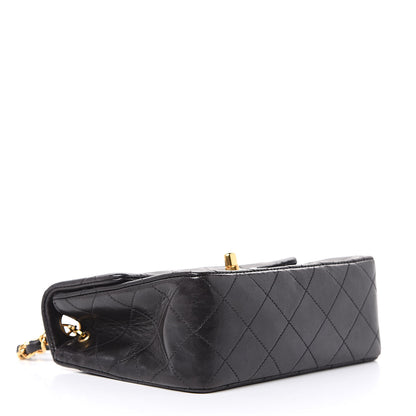 Chanel Lambskin Quilted Mini Square Flap Black 4 of 12