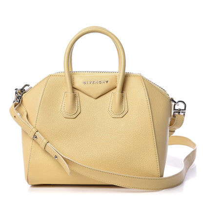 Givenchy Sugar Goatskin Mini Antigona Yellow 1 of 22