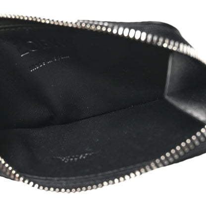 Loewe Soft Grained Calfskin Coin Card Holder Black 6 of 9