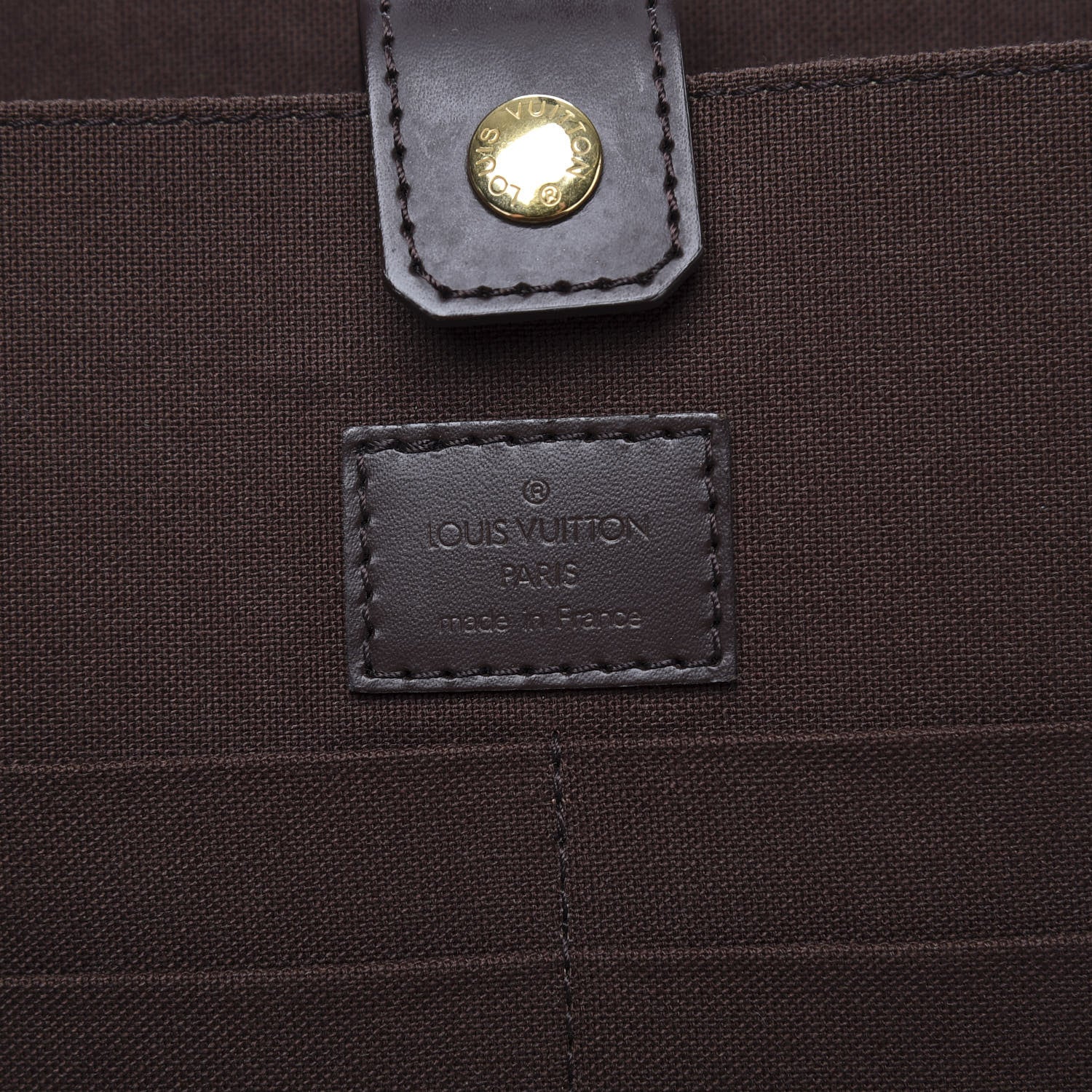 Louis Vuitton Damier Ebene Porte Ordinateur Sabana Computer Case 8 of 9