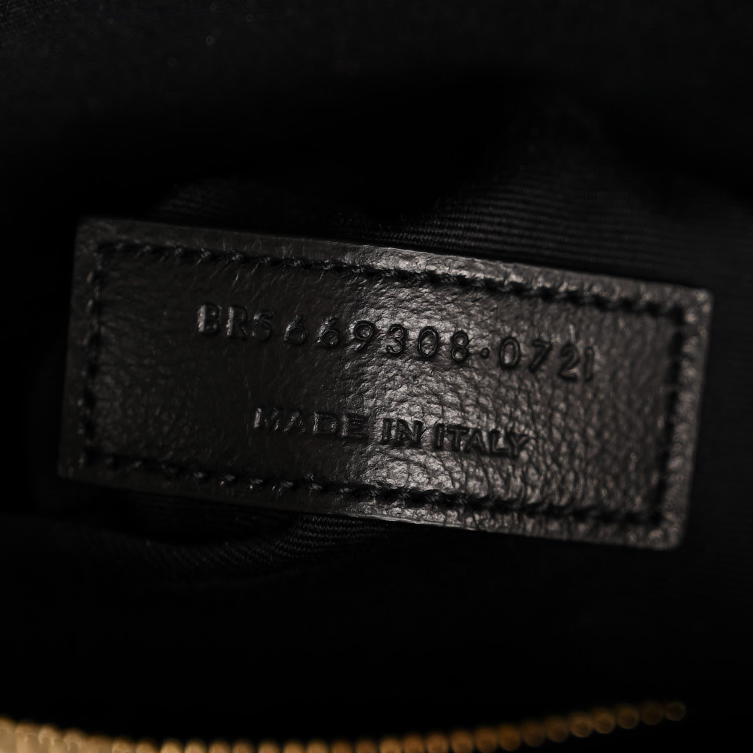 Saint Laurent Lambskin Quilted Le Maillon Chain Strap Crossbody Black 7 of 11
