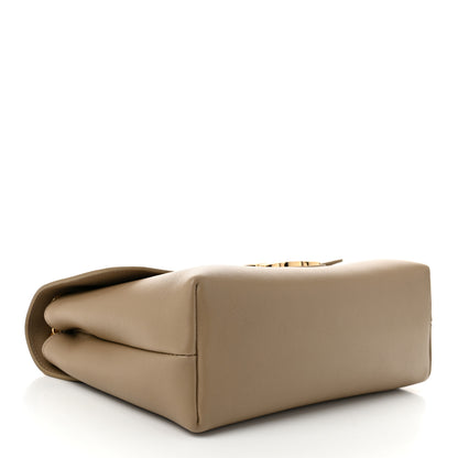 Celine Supple Calfskin Medium Victoire Bag Brown Sepia 4 of 10