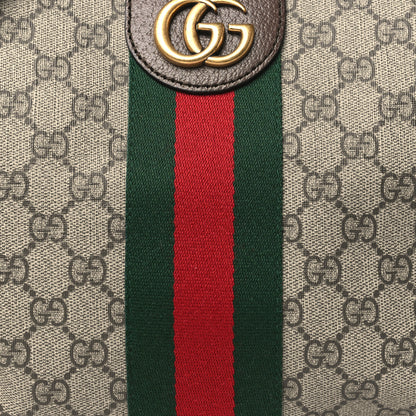 Gucci GG Supreme Monogram Web Small Ophidia Half Moon Hobo Brown 8 of 10