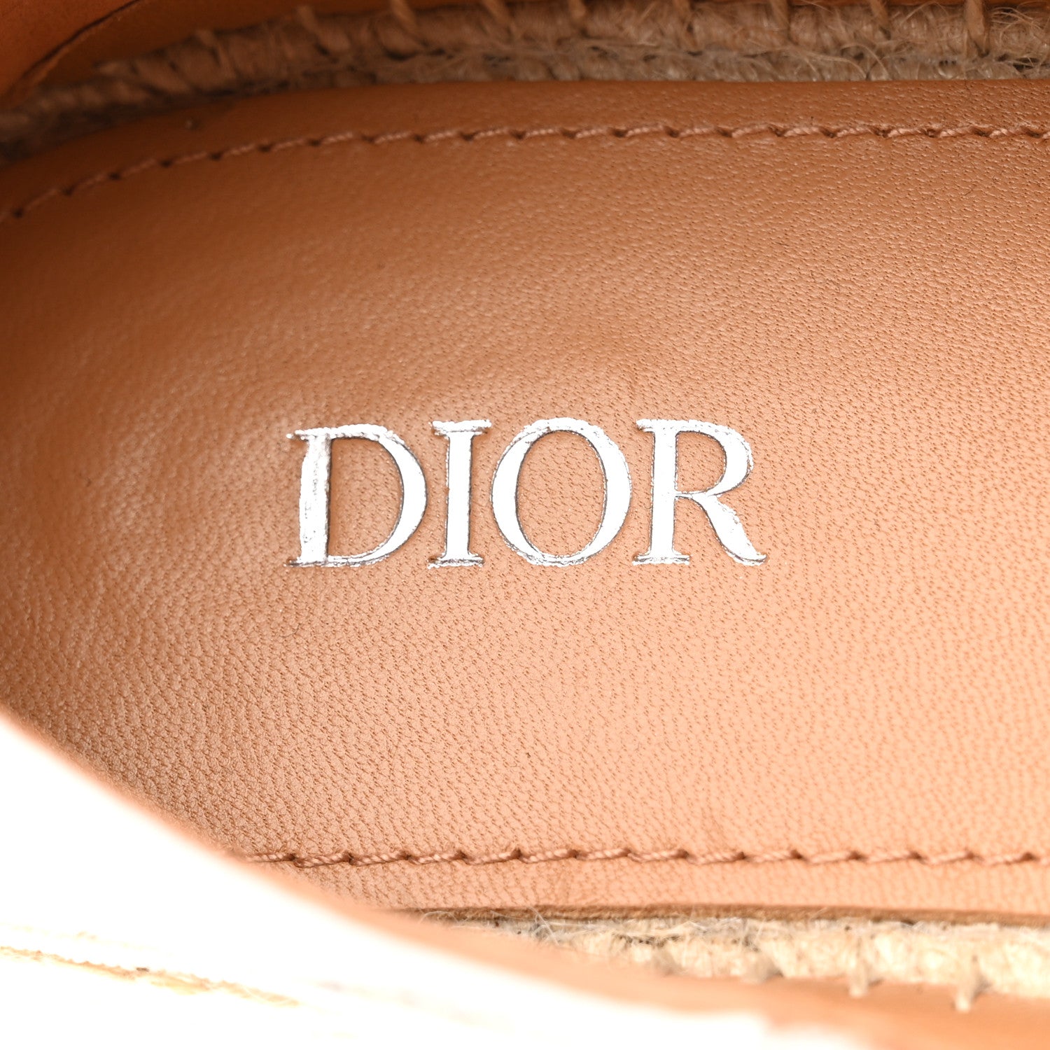 Christian Dior Oblique Womens Paradise Espadrilles 38 7 of 8
