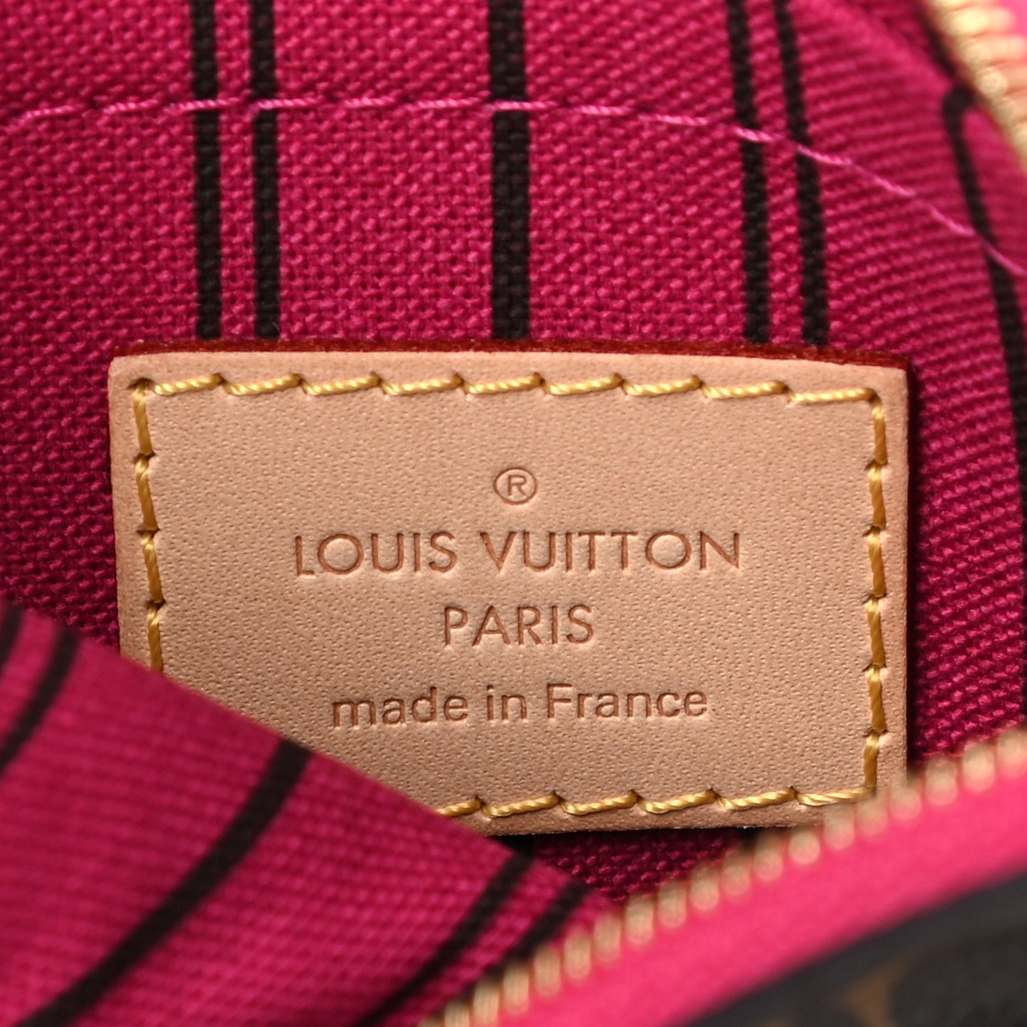 Monogram Neverfull PM Pochette Pivoine