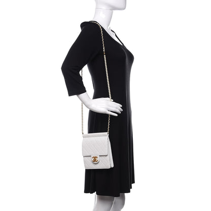 Chanel Lambskin Quilted Chic Pearls Flap White 2 of 11