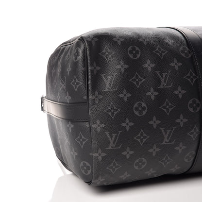 Louis Vuitton Monogram Eclipse Keepall Bandouliere 45 5 of 9