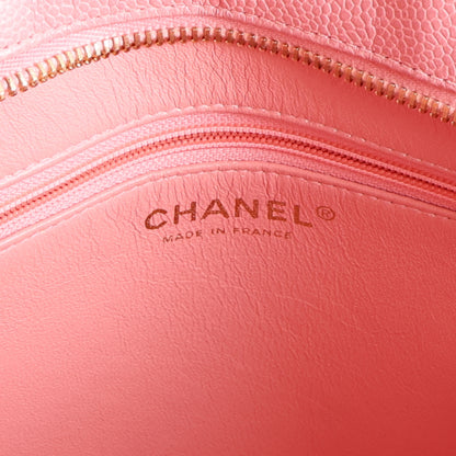 Chanel Caviar Medallion CC Tote Light Pink 5 of 9