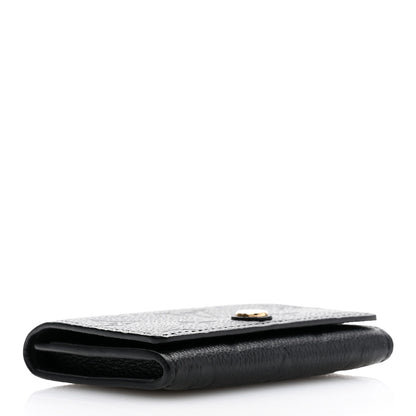 Louis Vuitton Empreinte Business Card Holder Black 4 of 6