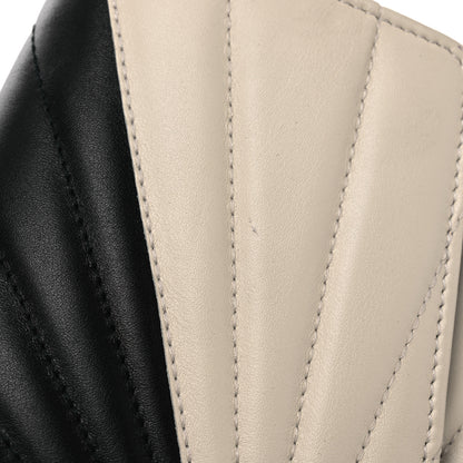 Gucci Calfskin Trapuntata Queen Margaret Clutch Mystic White Black 11 of 11