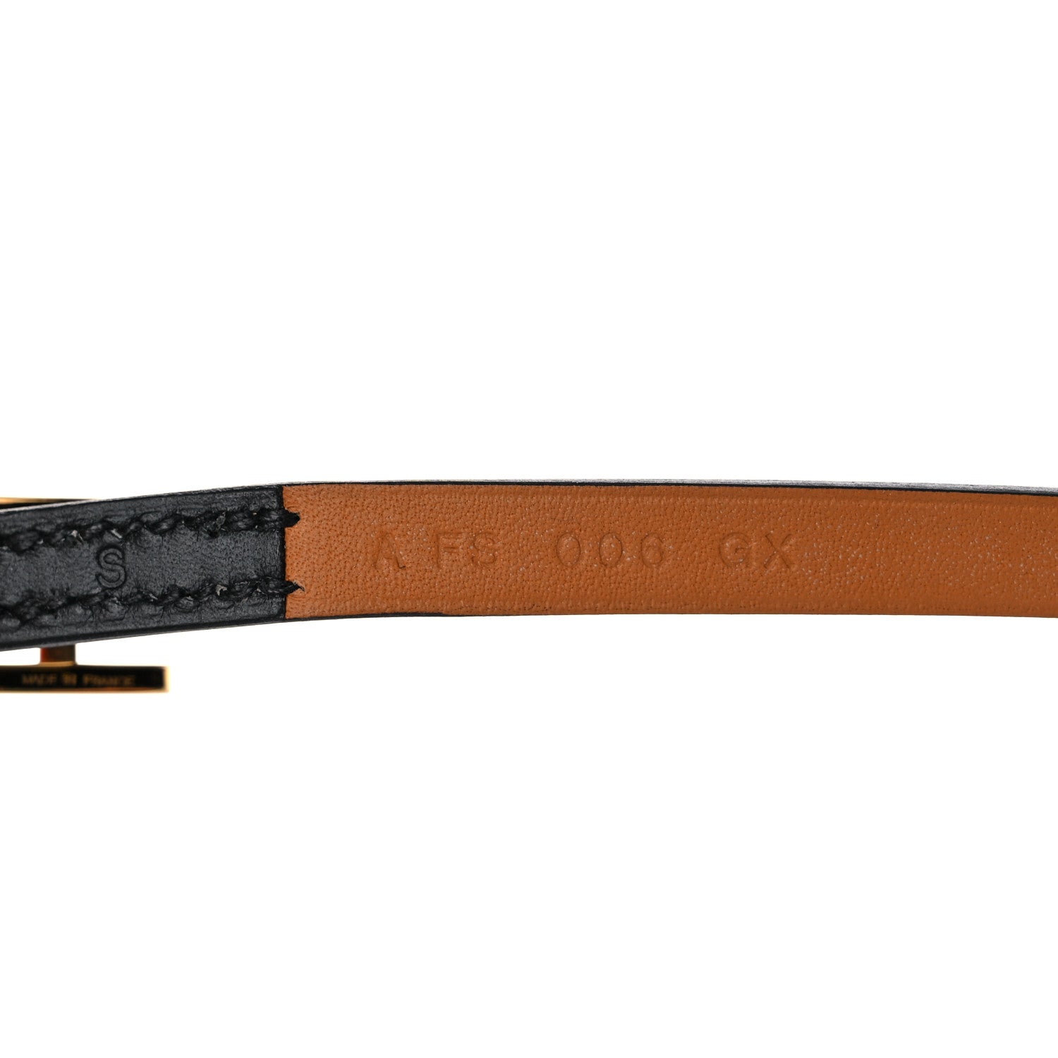 Hermes Swift Hapi 3 MM Triple Tour Bracelet S Black 4 of 8