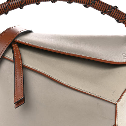 Loewe Calfskin Small Puzzle Edge Bag Ghost Soft White 7 of 16