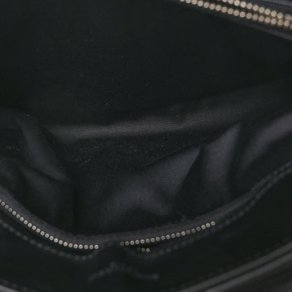 Saint Laurent Calfskin Y Quilted Monogram Medium Loulou Chain Satchel Black 6 of 12