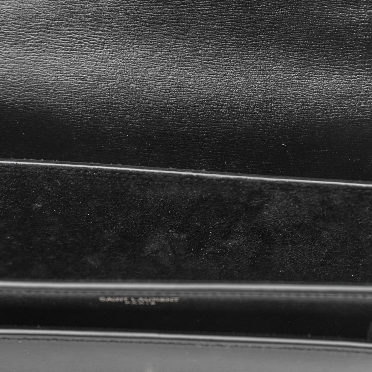 Saint Laurent Calfskin Medium Monogram Sunset Black 9 of 11