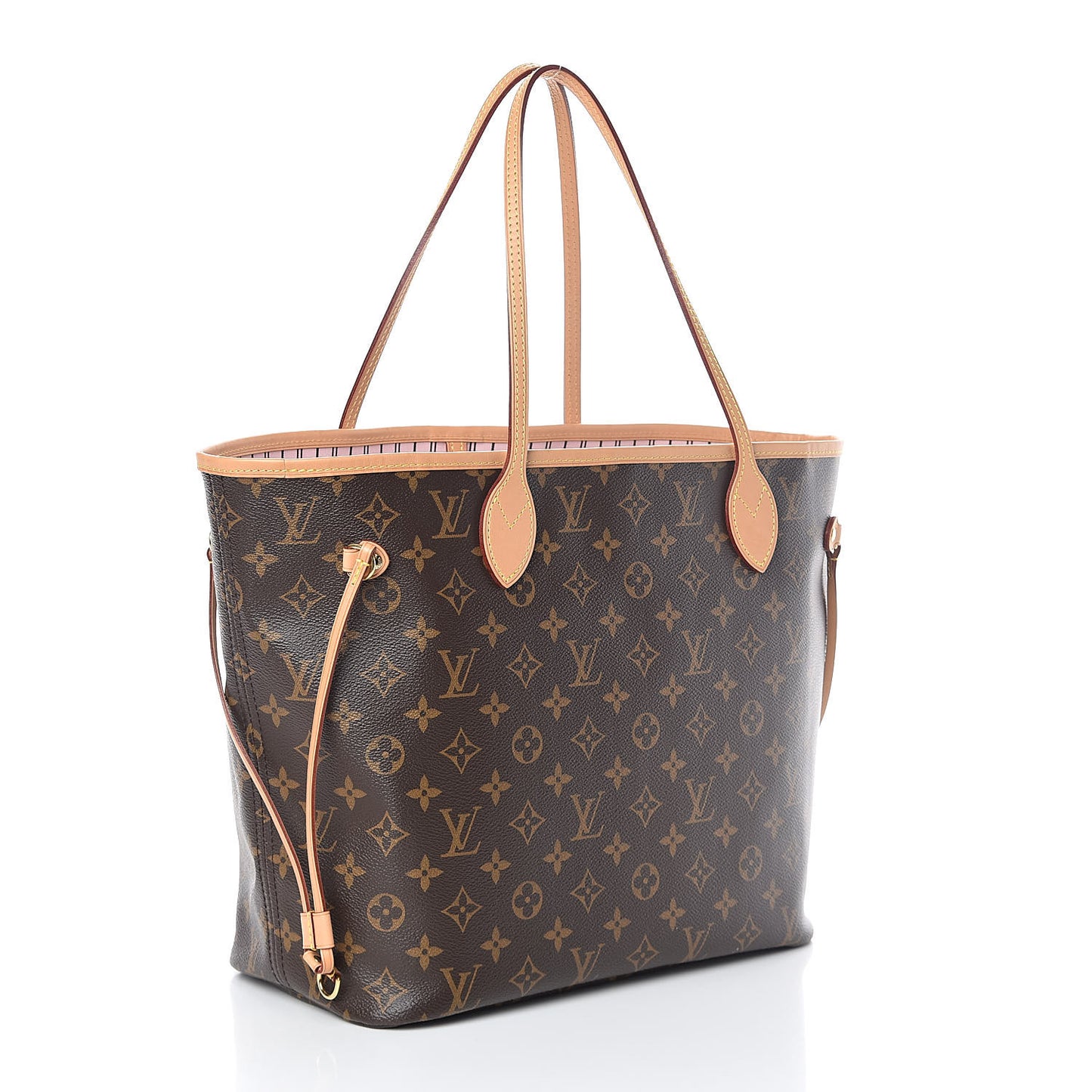 Monogram Neo Neverfull MM Rose Ballerine