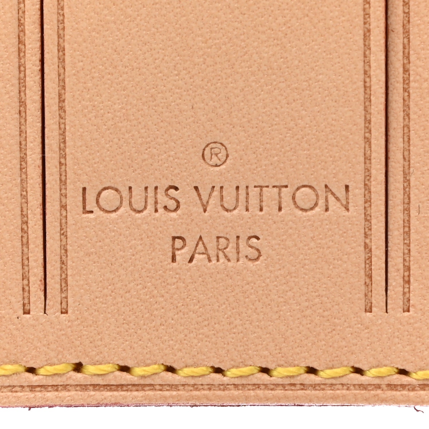 Louis Vuitton Vachetta Small Luggage Tag 3 of 4